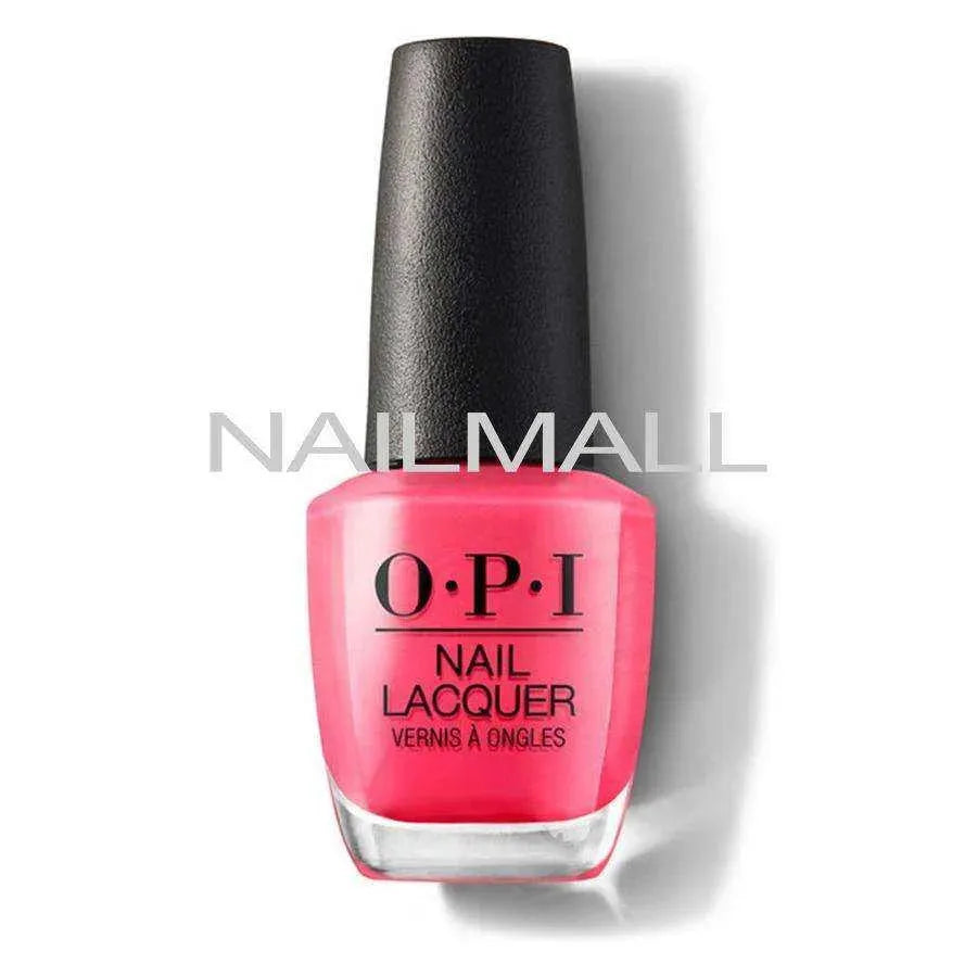 OPI Nail Lacquer Strawberry Margarita 0.5 oz NLM23