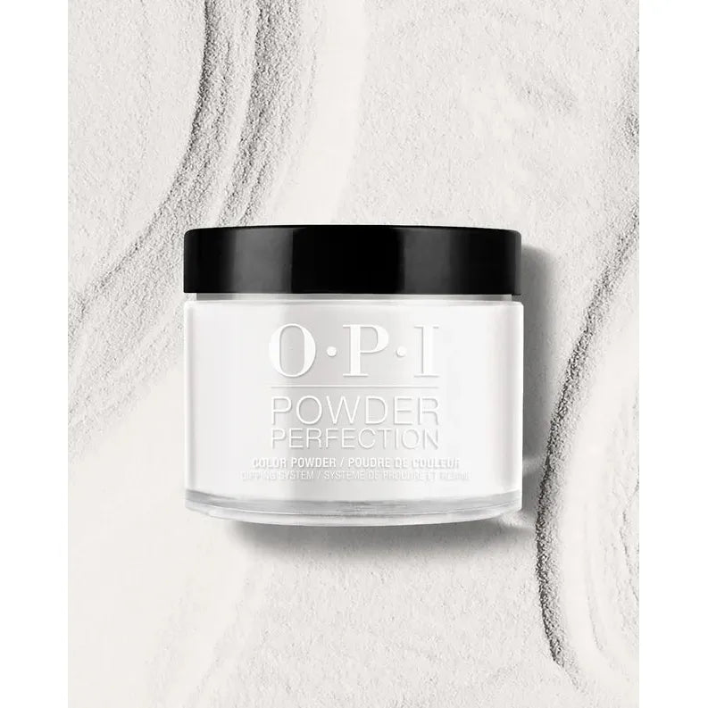 OPI Powder Perfection Alpine Snow DPL00A dip powder 1.5 oz jar