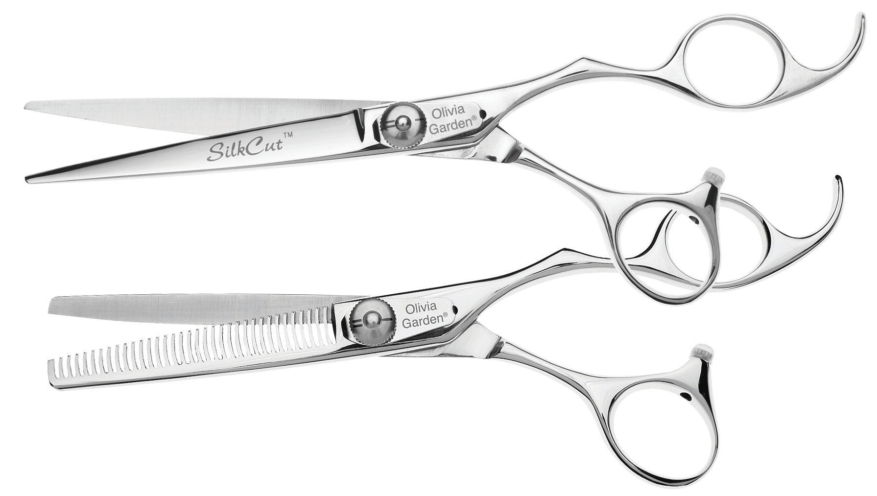 Olivia Garden SilkCut Shear & Thinner Case Deal