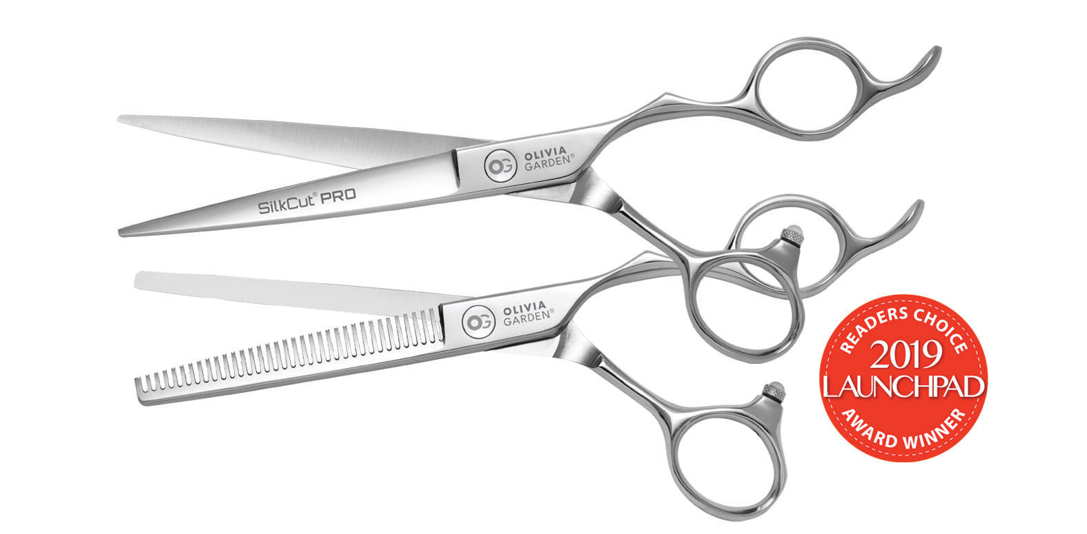 Olivia Garden SilkCutPRO Shear & Thinner Case Deal
